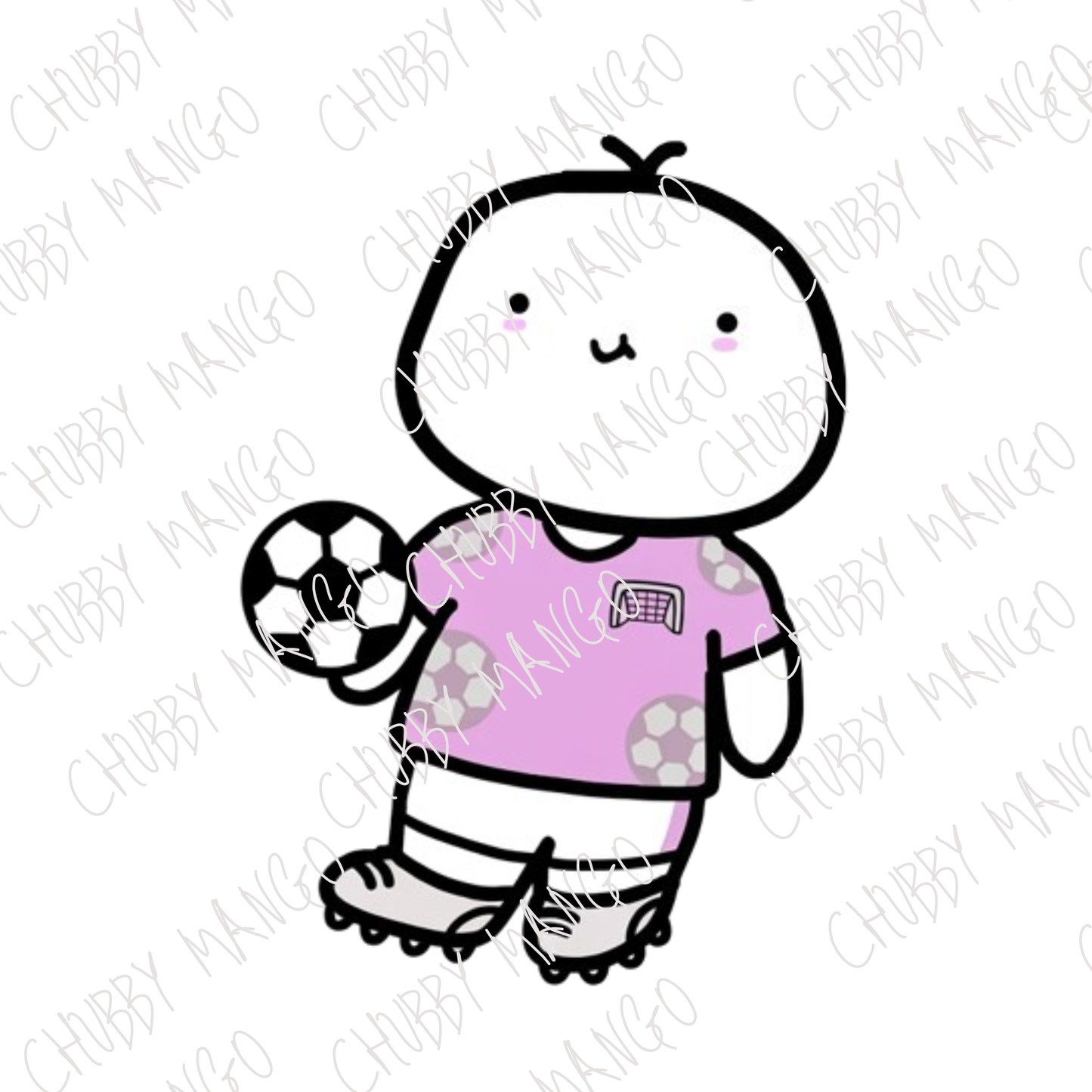 Mochi Max Soccer Diecut