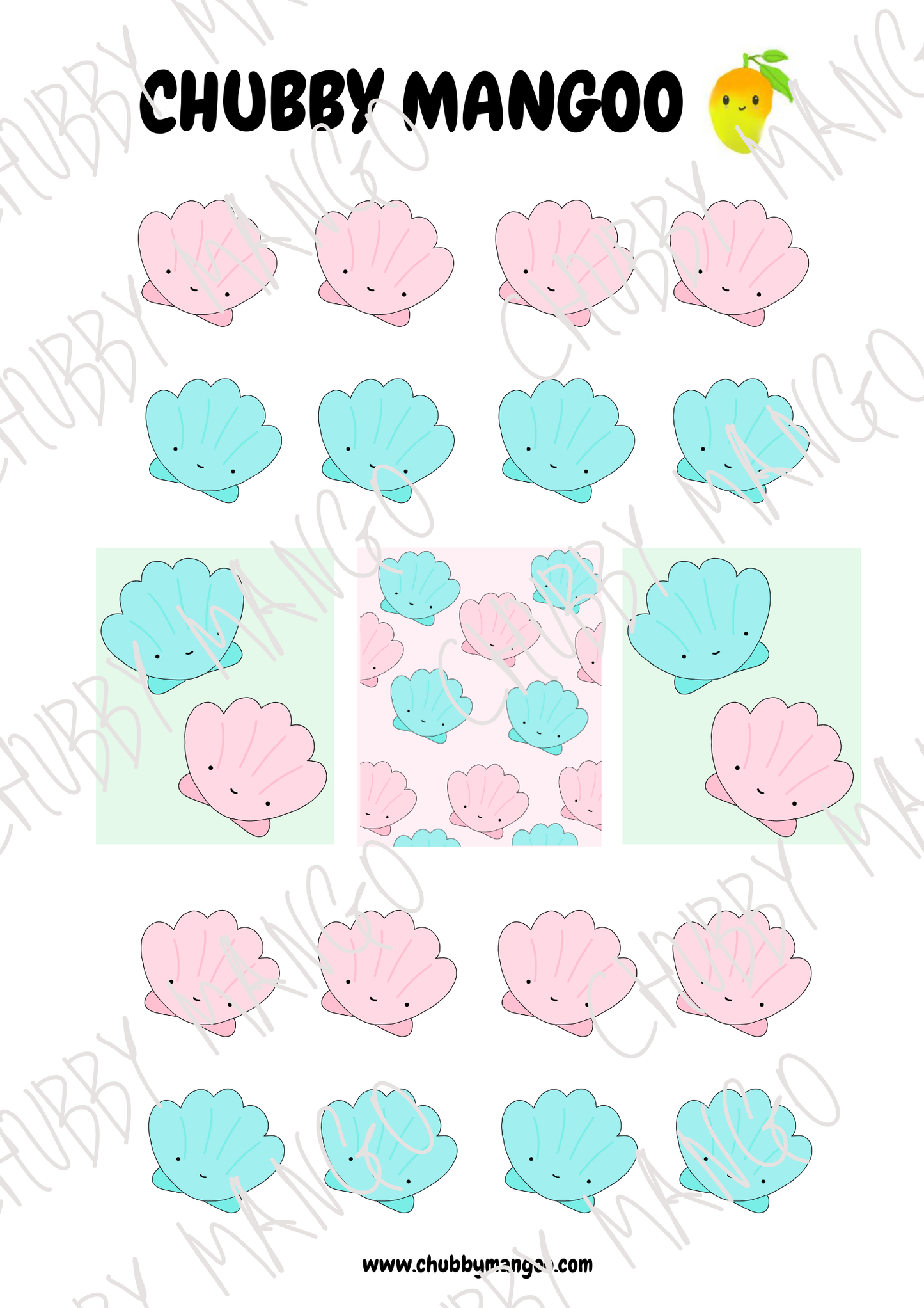 Shell Stickers